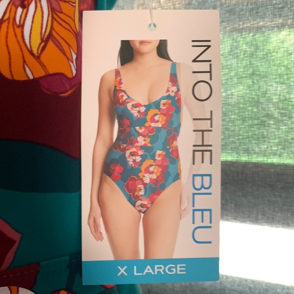 NWT One Piece Swimsuit By Into The Bleu. Size X Large - Picture 3 of 6